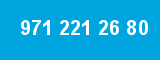 971 221 26 80 971 221 26 80